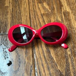 Janie and Jack Girls Red Sunglasses